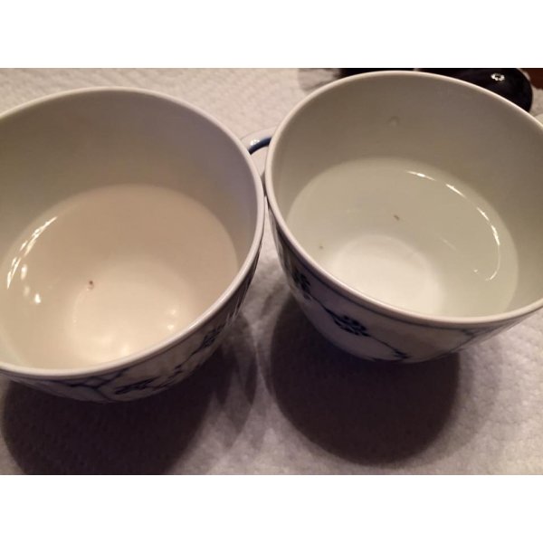 左：アルマウォーターに葡萄を漬けた後。右：水道水に葡萄を漬けた後。共に１分間。